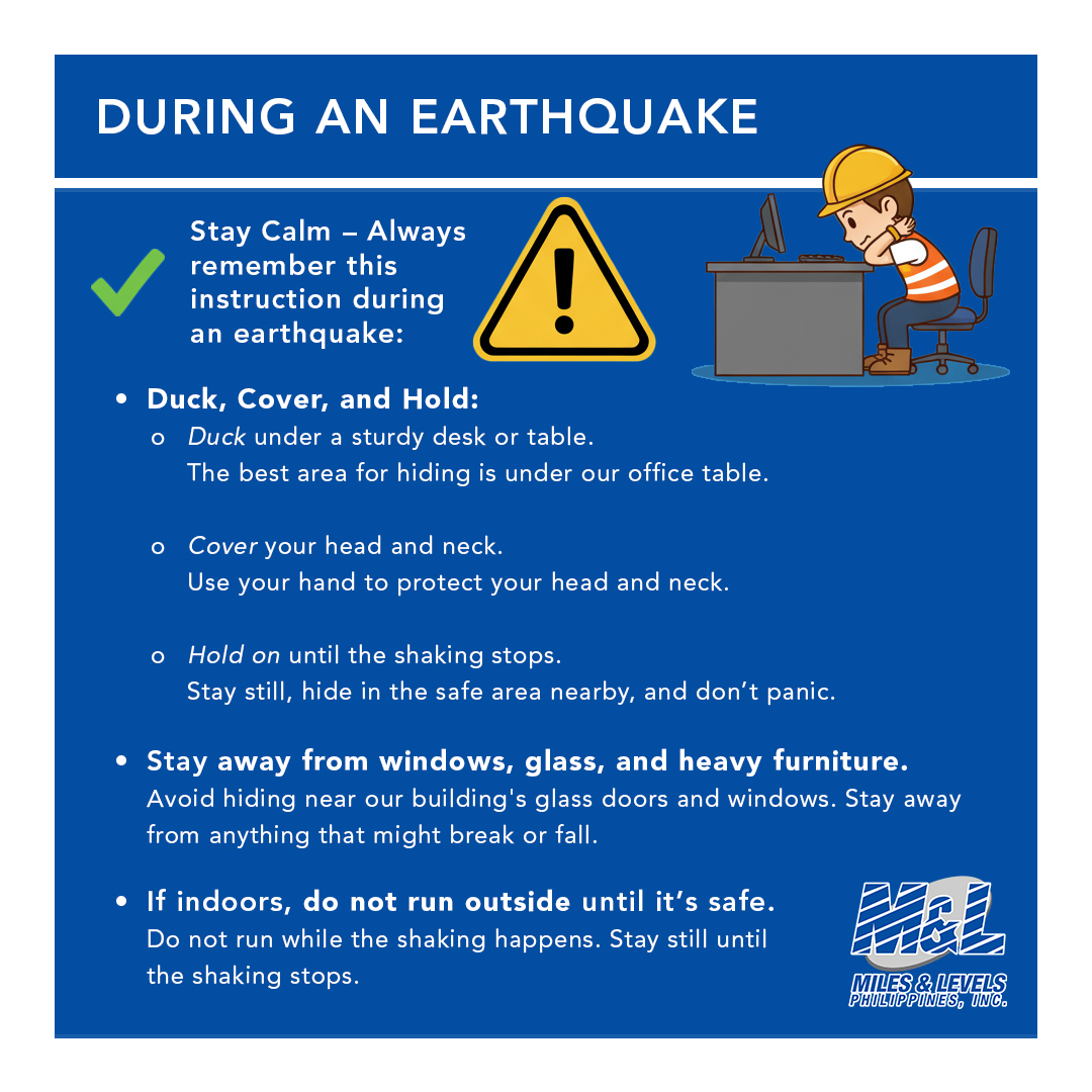 Earthquake Drill Post